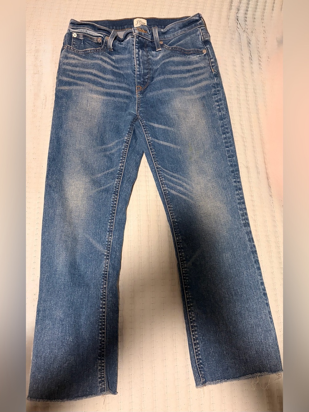 Blue Denim Jeans - Classic Straight Fit